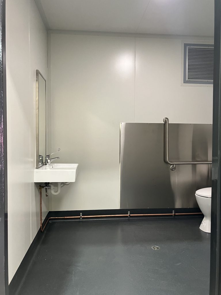 Toilet Container in a Shipping container Australia